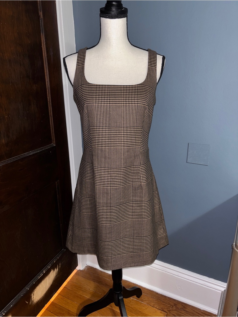 Banana Republic Plaid Mini Dress 12